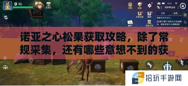 诺亚之心松果获取攻略，除了常规采集，还有哪些意想不到的获得方式？