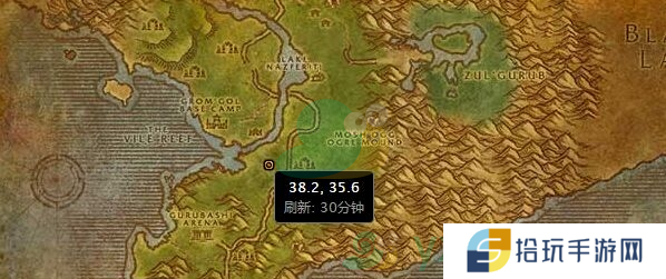 《魔兽世界怀旧服》邦加拉什位置介绍一览