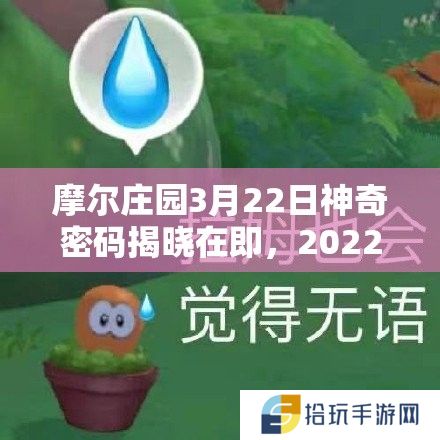 摩尔庄园3月22日神奇密码揭晓在即，2022.3.22专属密码你猜对了吗？