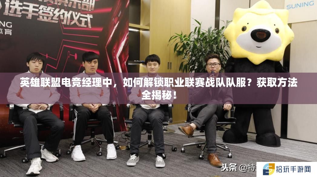 英雄联盟电竞经理中，如何解锁职业联赛战队队服？获取方法全揭秘！
